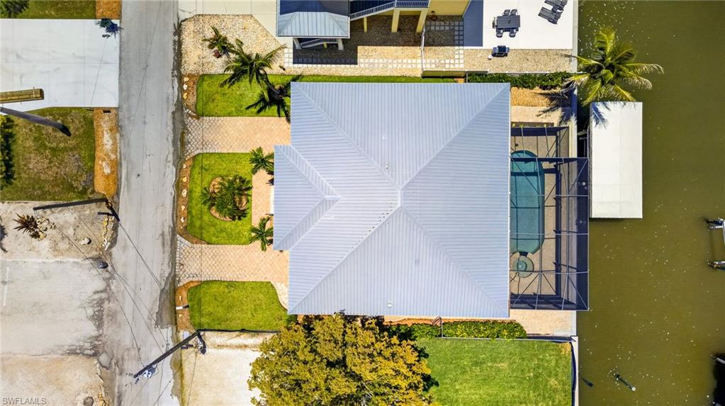 Steel roof
