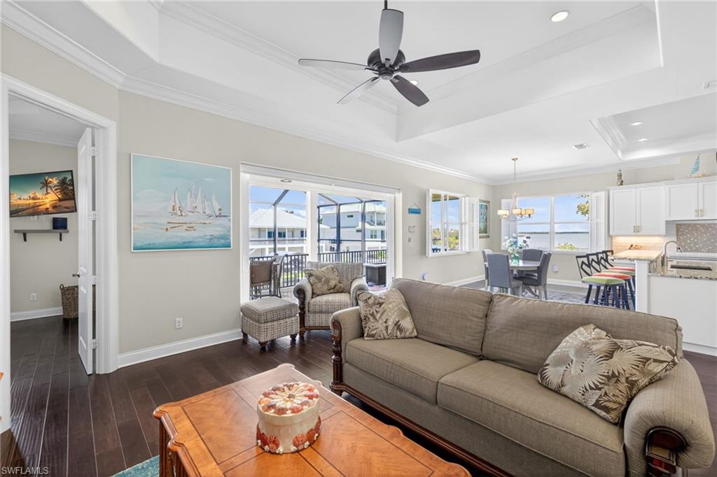 Living Room open to Lanai