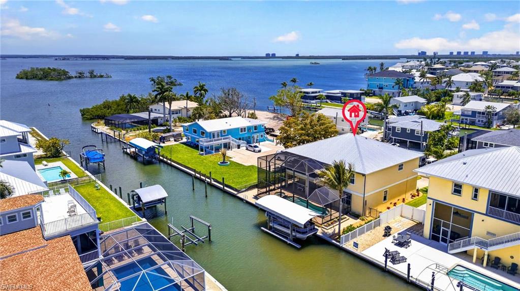Canal view of home