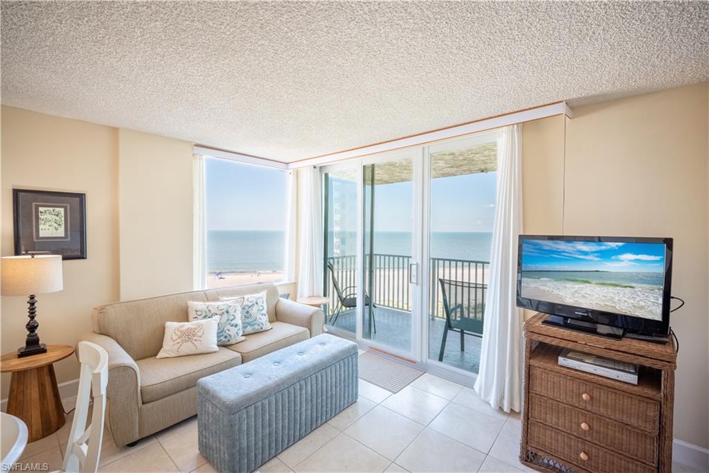Stunning Gulf view from inside the unit
