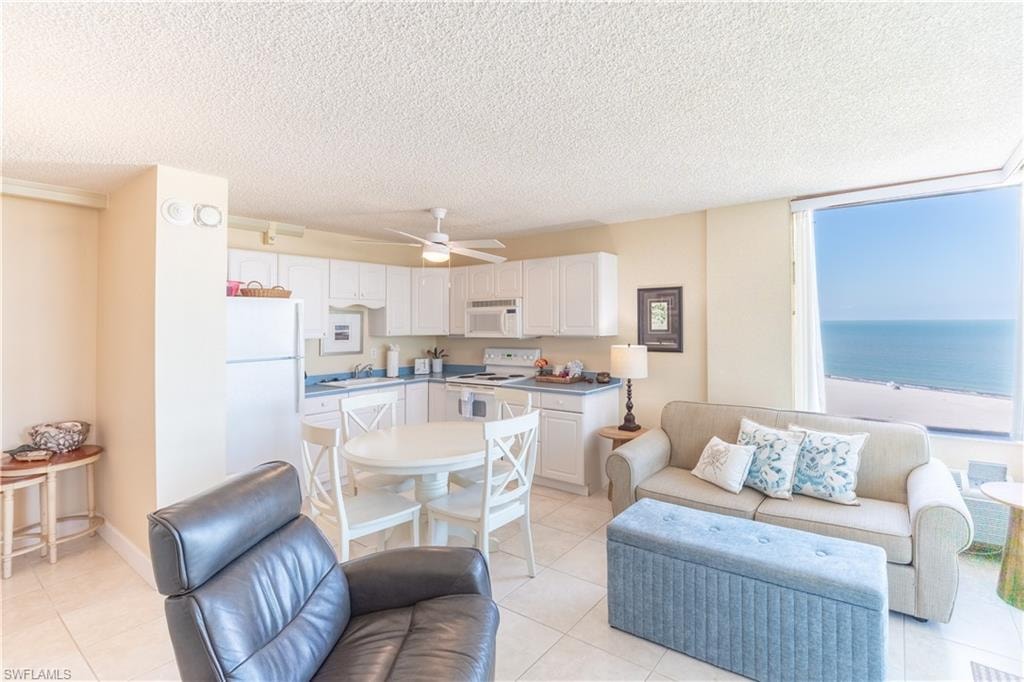 Stunning Gulf view from inside the unit