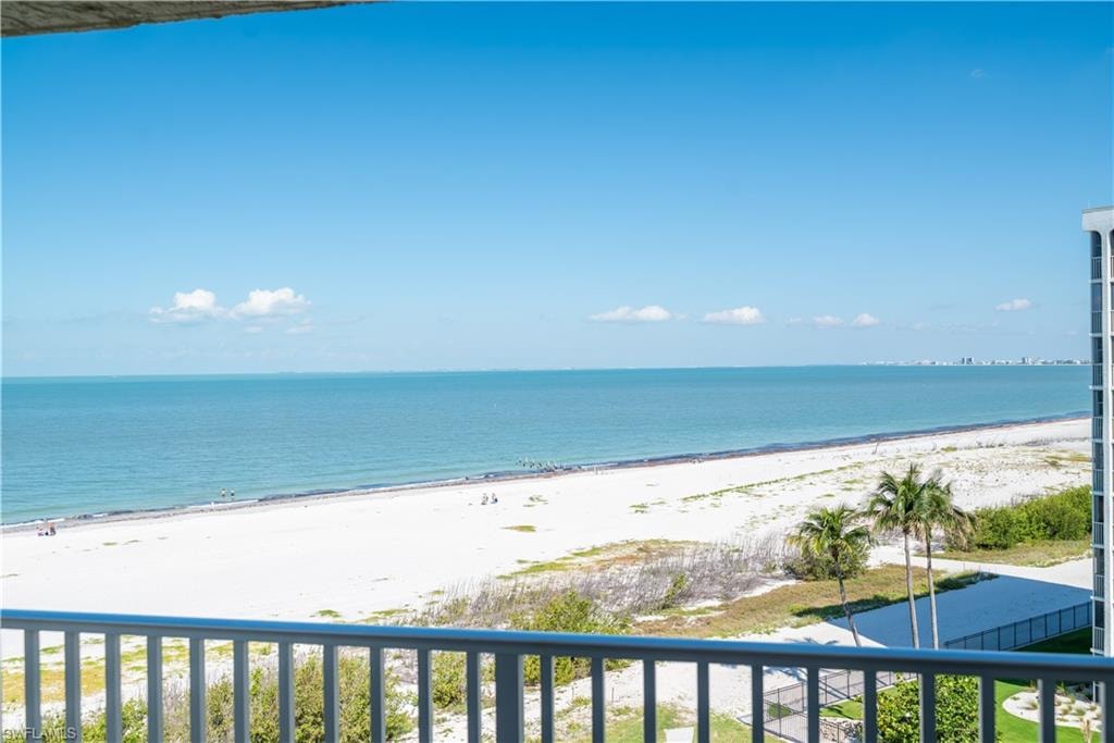 View of the Gulf from the 6th floor balcony