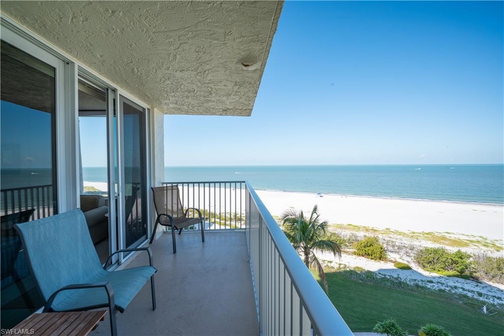 View of the Gulf from the 6th floor balcony