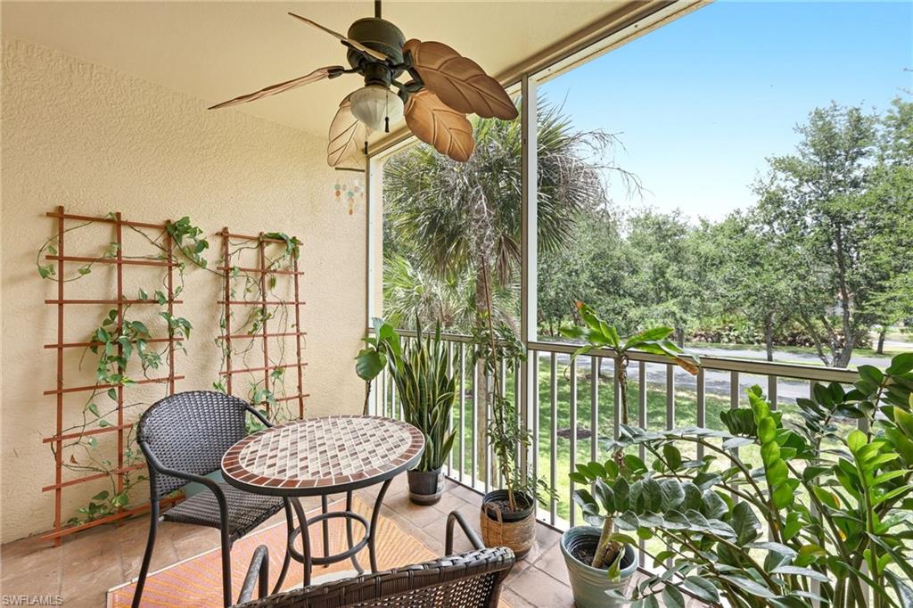 Much to enjoy on the screened lanai