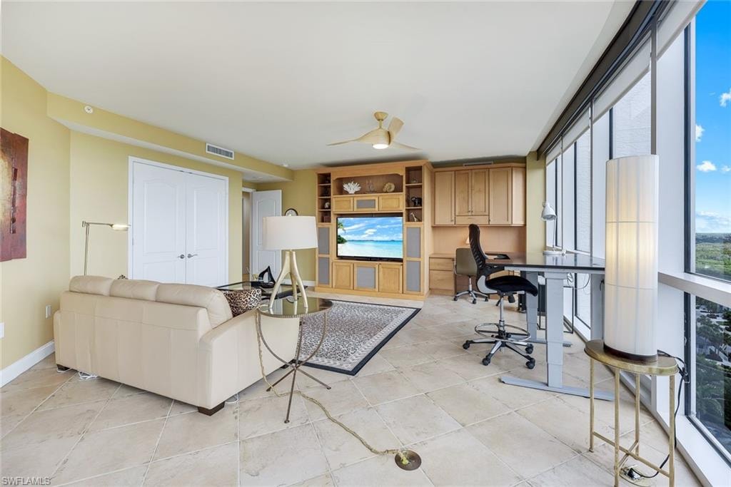 Lush golf-course vistas—perfect for reading or enjoying the peaceful scenery. Close close the pocket doors and make this your sanctuary.