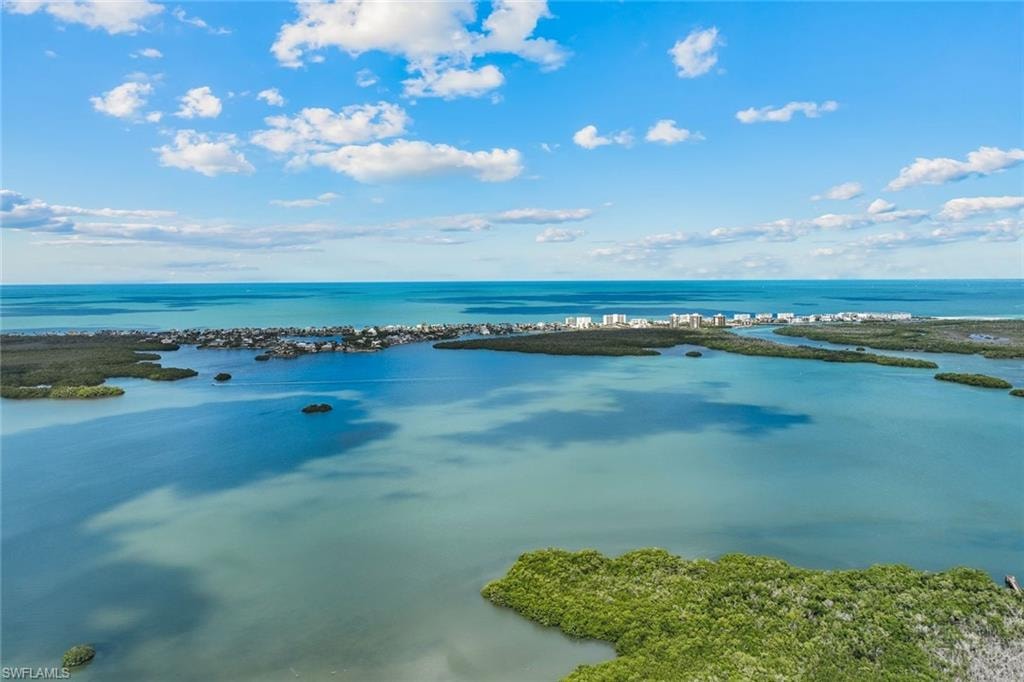 View of Hickory Blvd...to the left is Bonita Bay's private beach!
