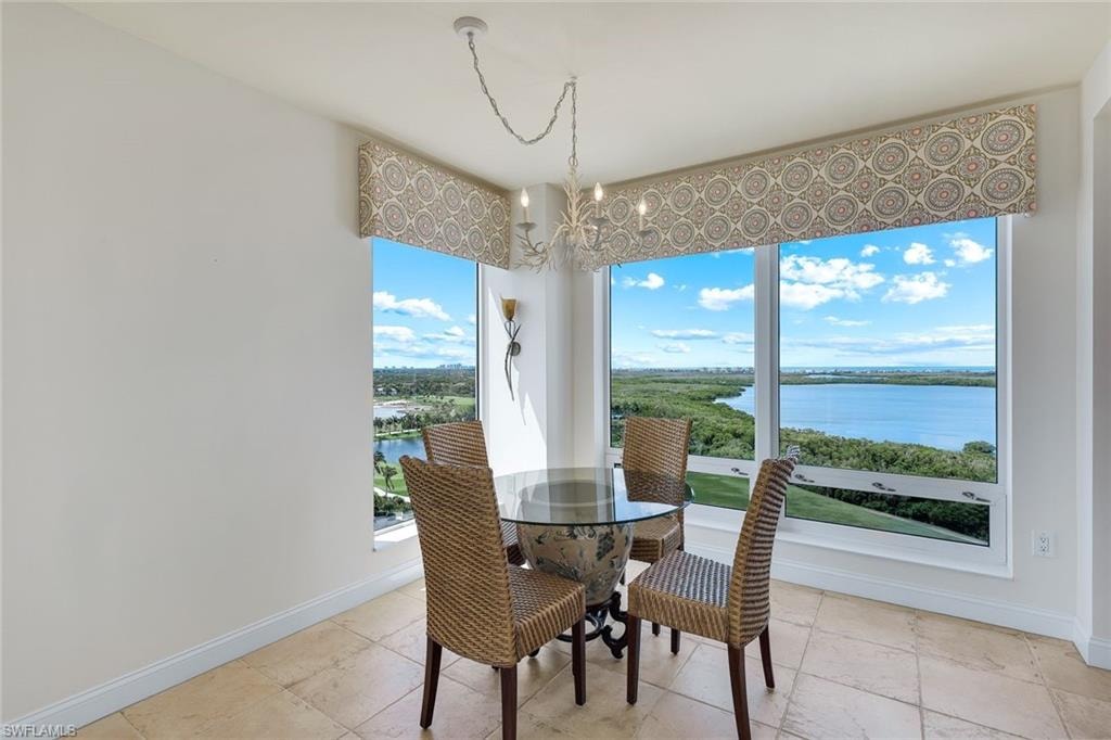 Informal dining space just off the kitchen.