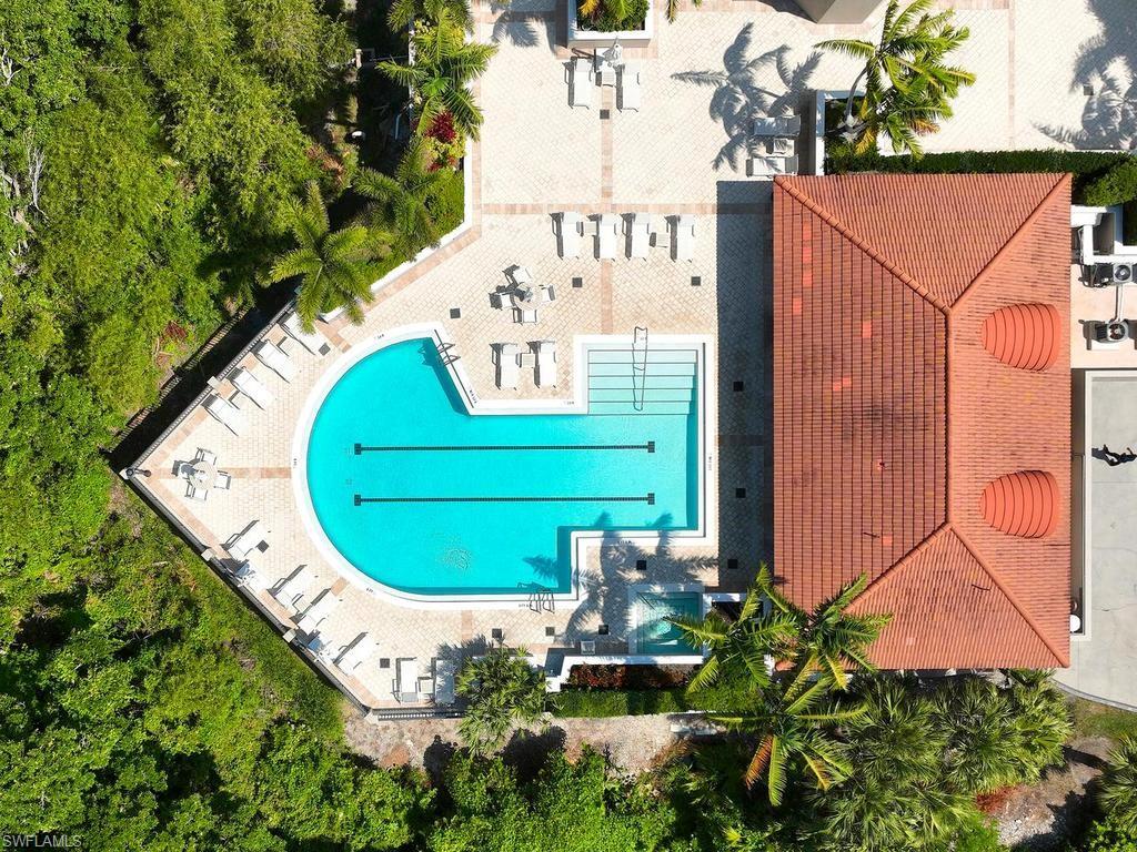 Birds Eye view of Pool