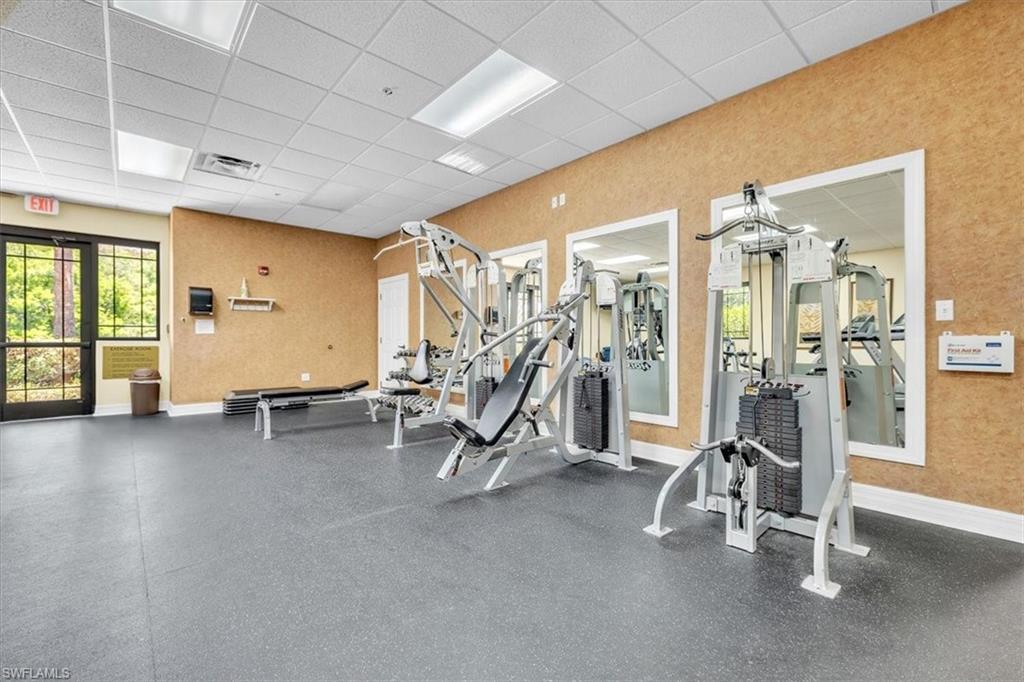 Modern, cool Fitness Center