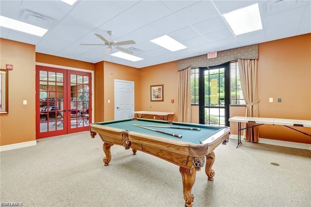 Community game room designed for social gatherings, and casual entertainment.