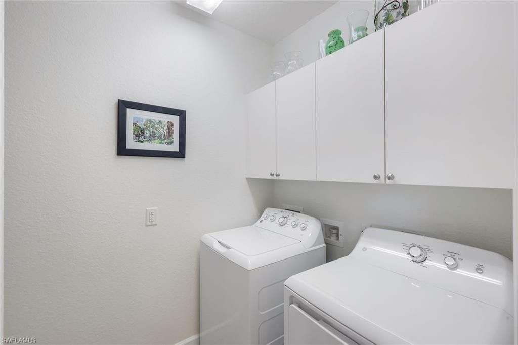 Laundry room has a sink