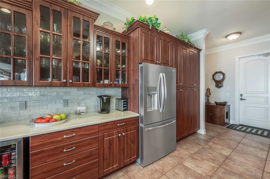 KITCHEN W/CHERRY WOOD CABINETRY - VIEW 3