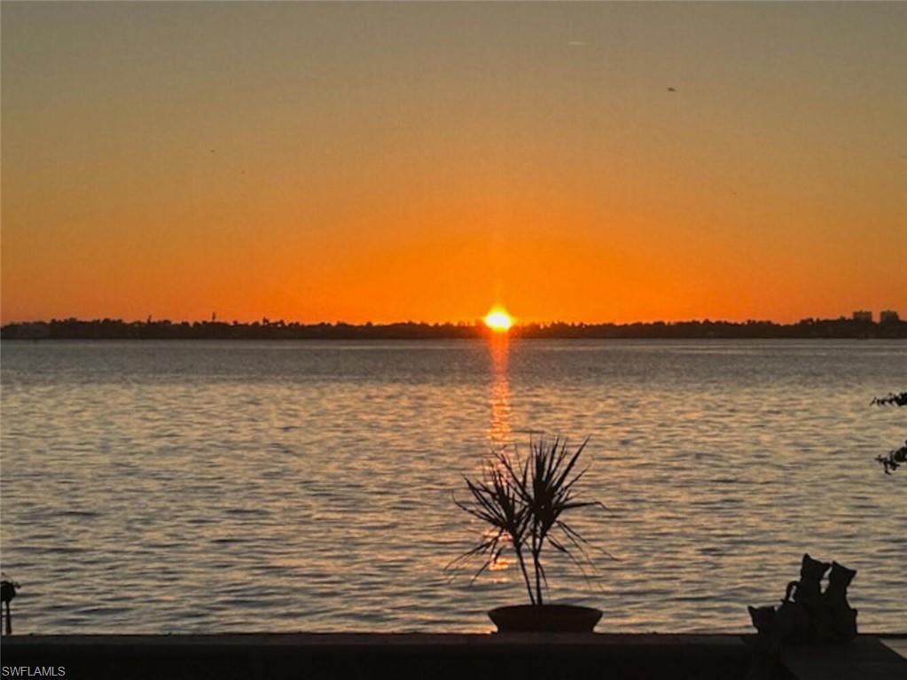 SUNRISE FROM DINING ROOM