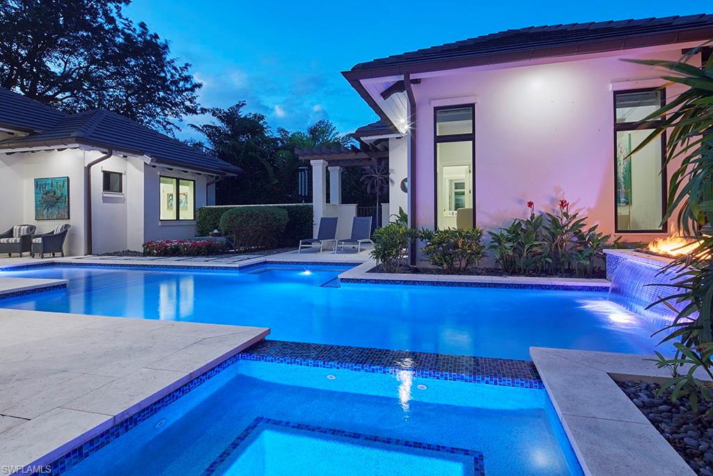 Pool at Dusk