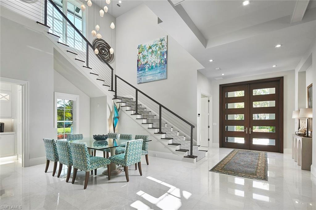 Dining area and formal entry
