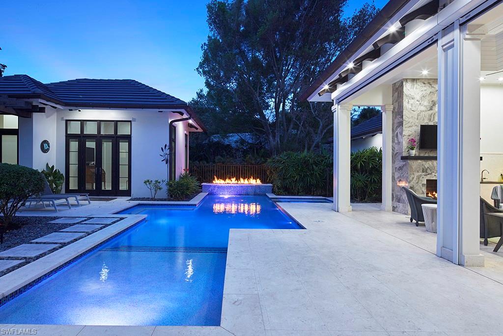 Pool at Dusk