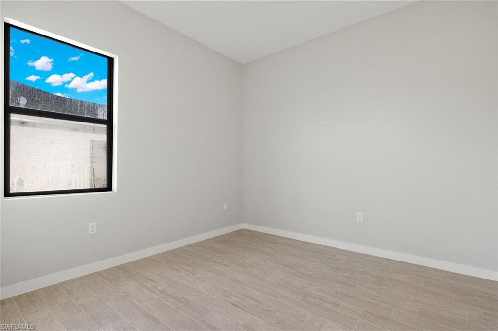Flooring upgraded to premium, color-matched Luxury Vinyl Plank [LVP].