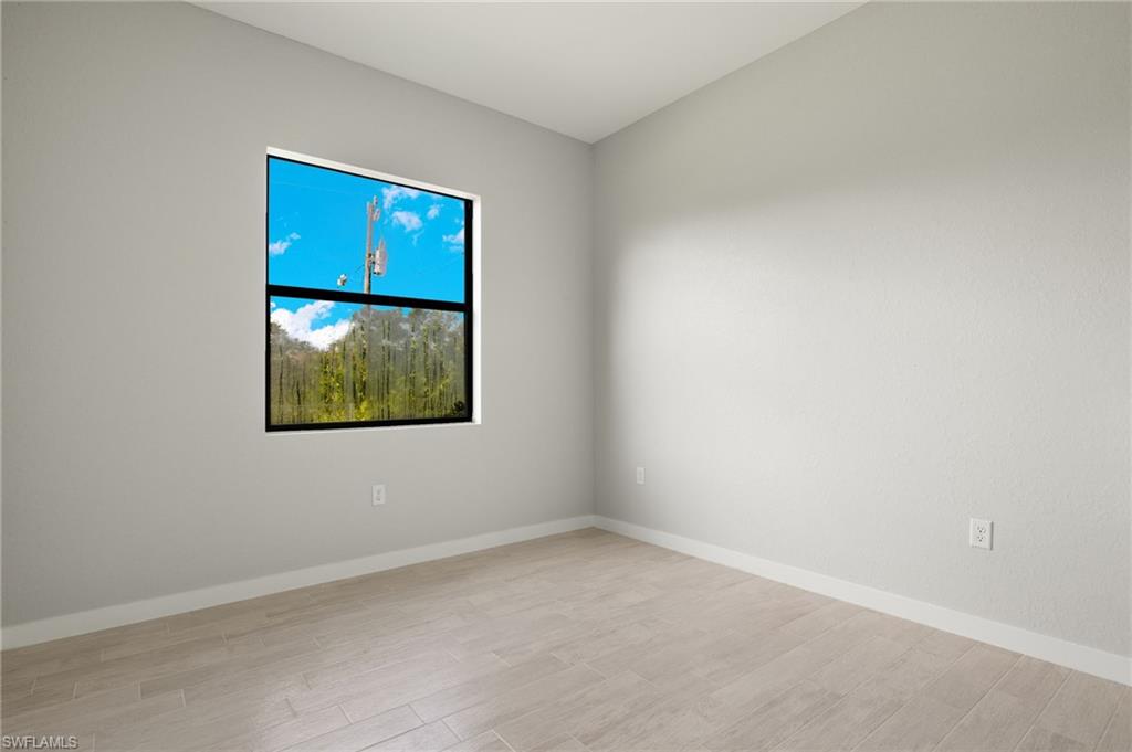 Flooring upgraded to premium, color-matched Luxury Vinyl Plank [LVP].
