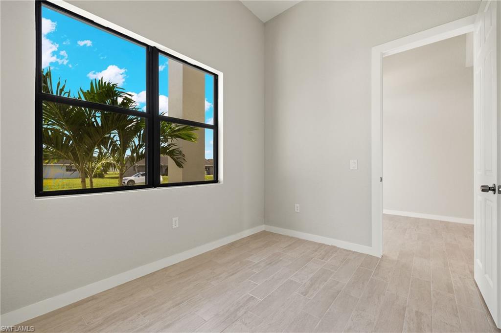 Flooring upgraded to premium, color-matched Luxury Vinyl Plank [LVP].