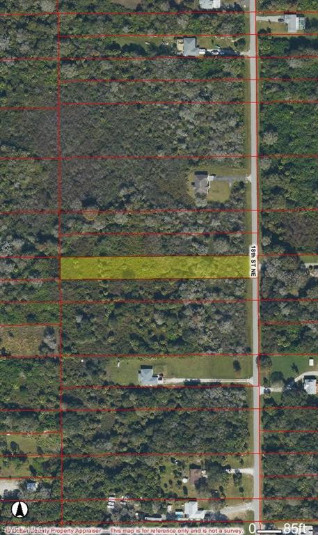 Property Aerial Map. Illustrating the property's boundaries and surrounding parcels