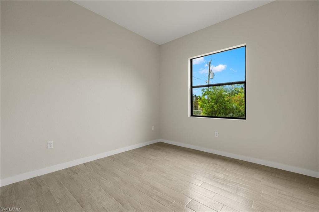 Flooring upgraded to premium, color-matched Luxury Vinyl Plank [LVP].