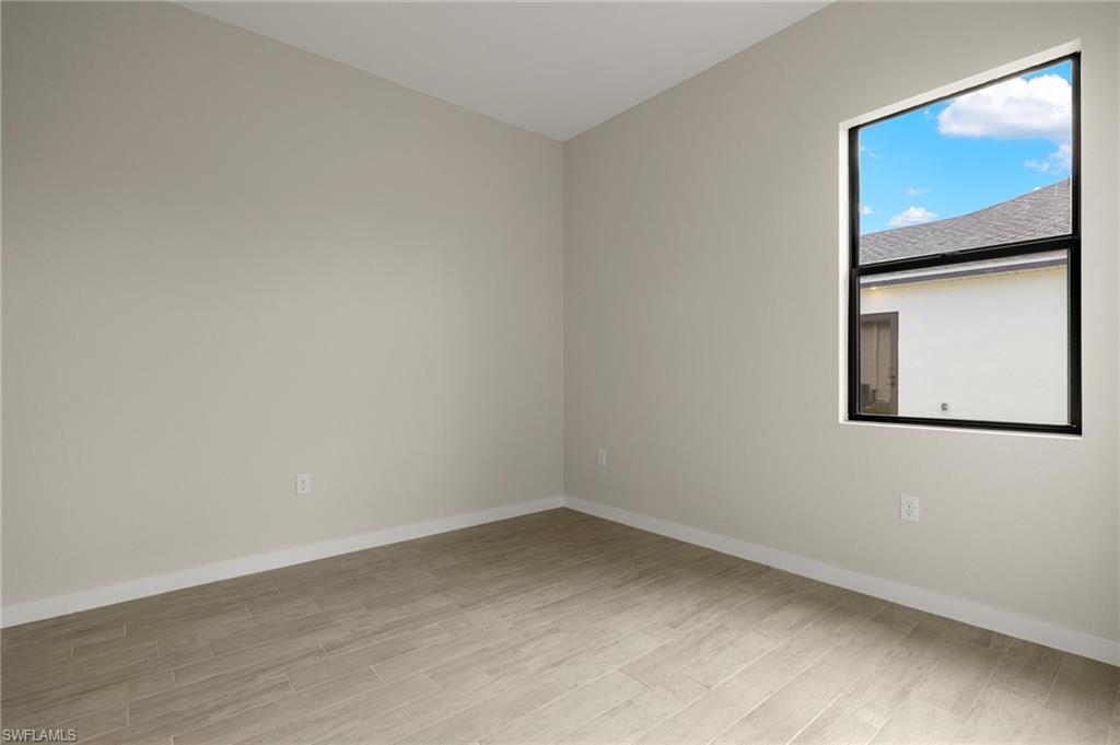 Flooring upgraded to premium, color-matched Luxury Vinyl Plank [LVP].