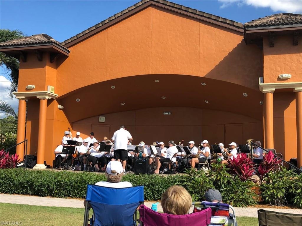 The community has a Band Shell for community events.