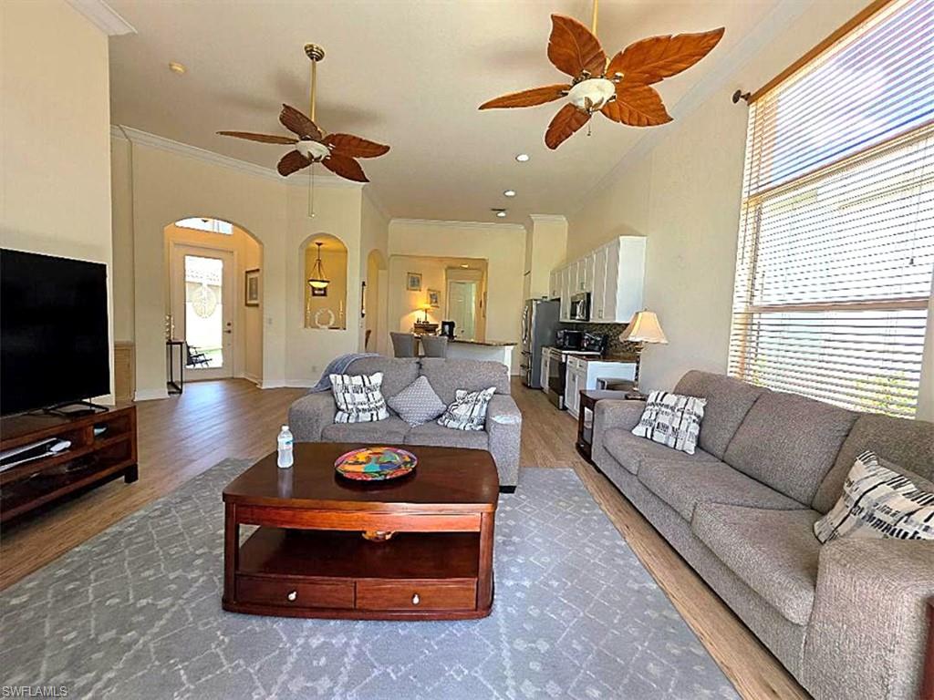 LIVING ROOM FROM REAR SLIDERS