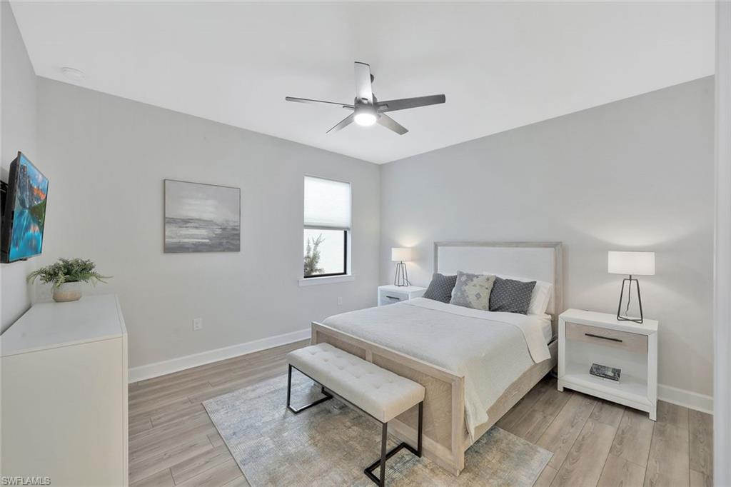 large guest BR with ensuite bath and huge walk in closet