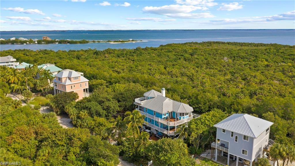 Aerial showing the State Wildlife Preserve, Safety Harbor and the intracoastal waterway.