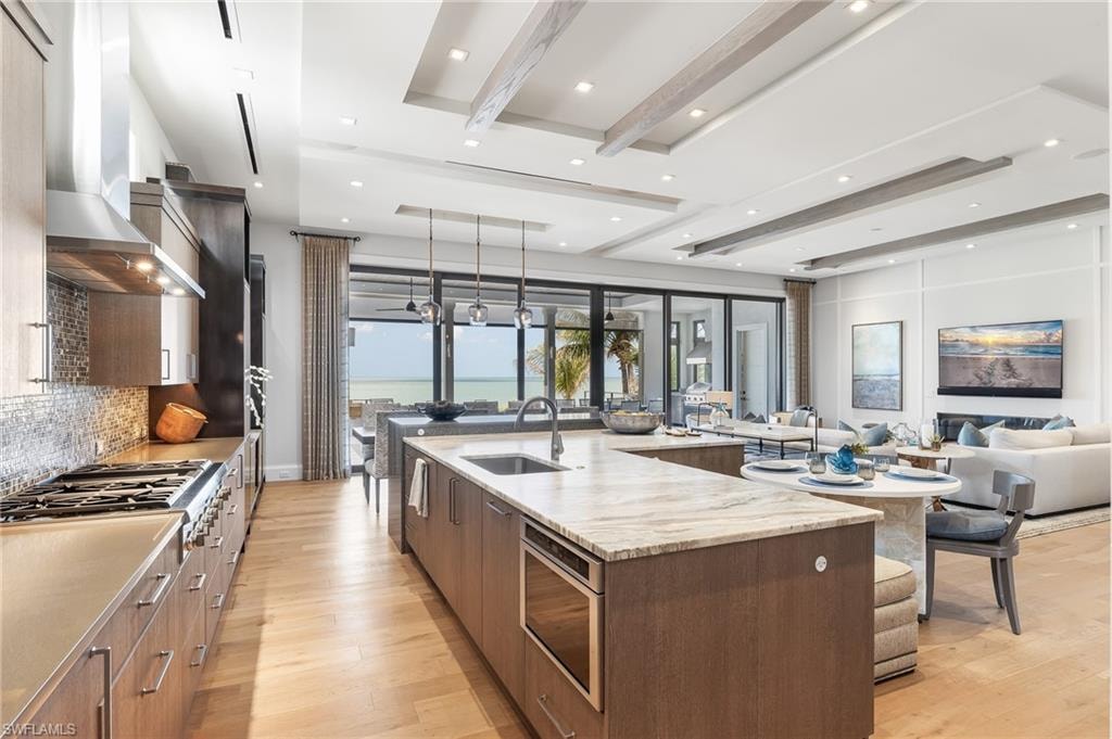 Extended island with views of the Gulf