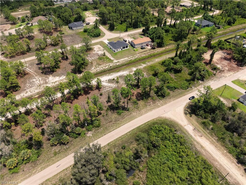 Expansive aerial view showcasing multiple land parcels