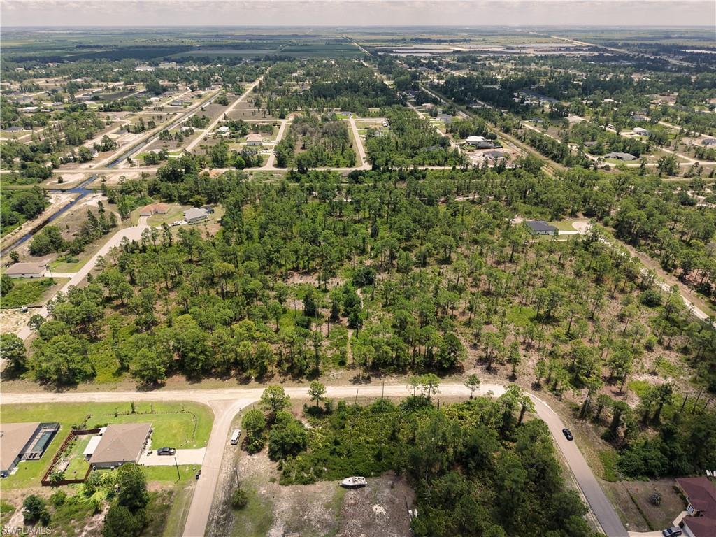 Expansive wooded lot offering substantial privacy