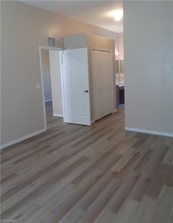 View of the Master Bedroom with wood-like flooring