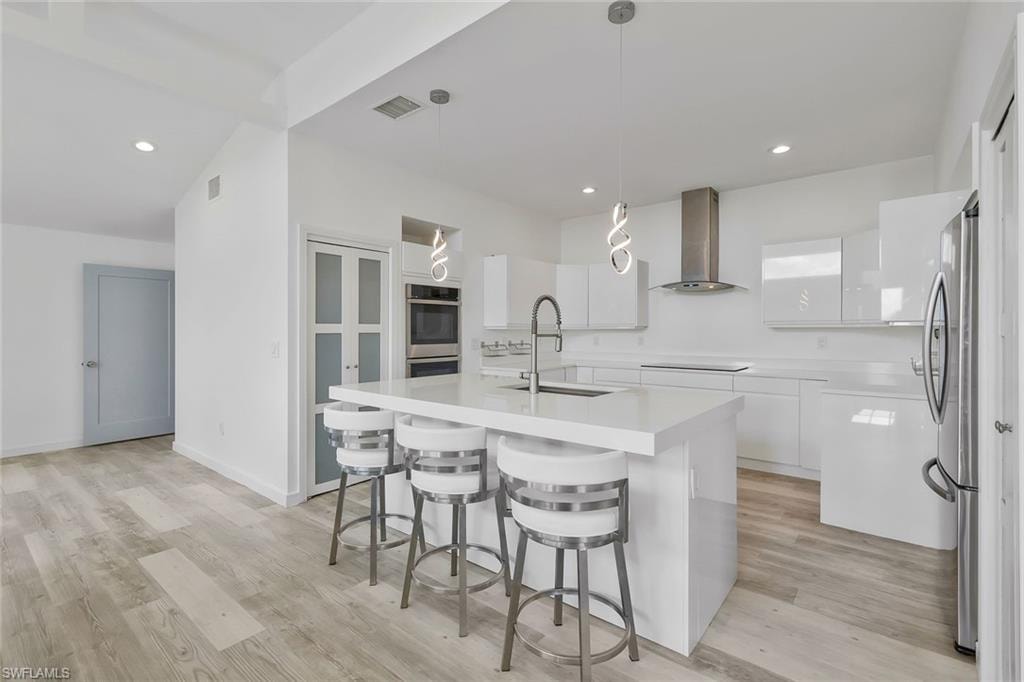 upper level kitchen