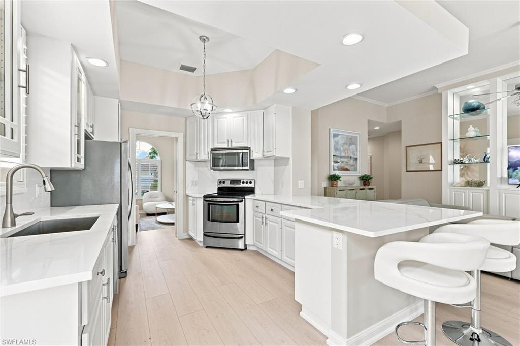 Updated and remodeled Kitchen and brandnew Luxury Vinyl Flooring throughout the entire house