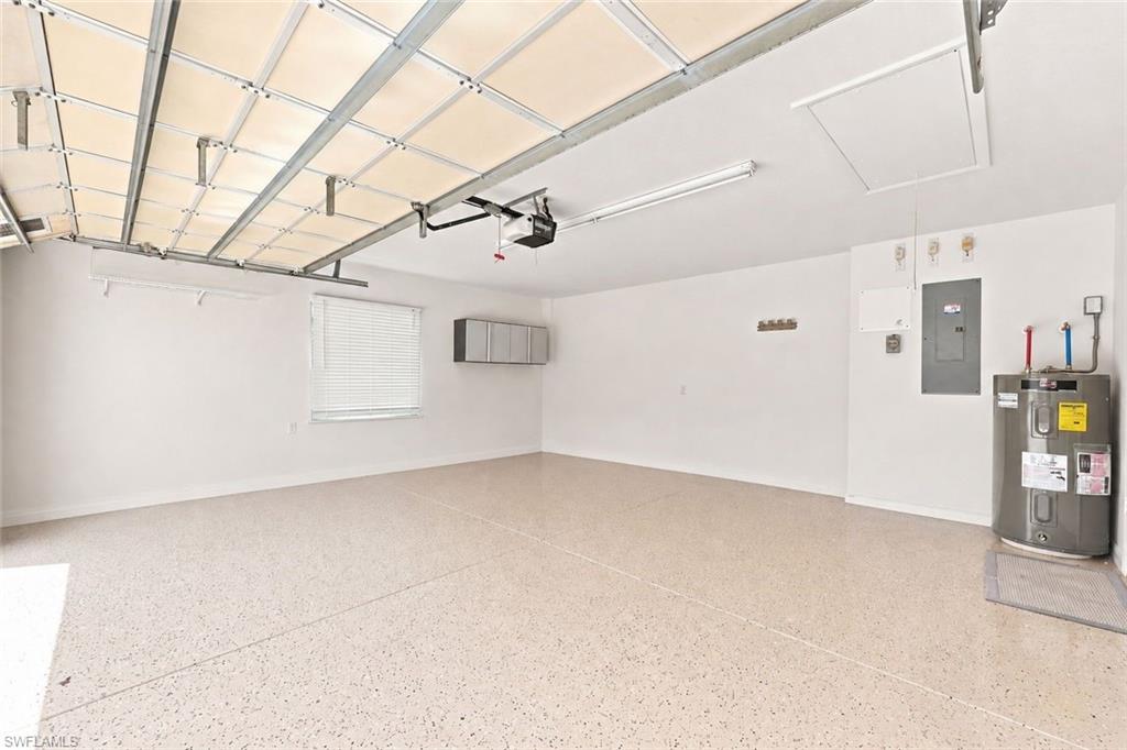 Updated New Epoxy Floor, wired for a generator. New Hot water heater 2026