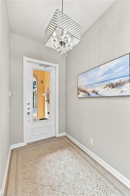 Entry hallway