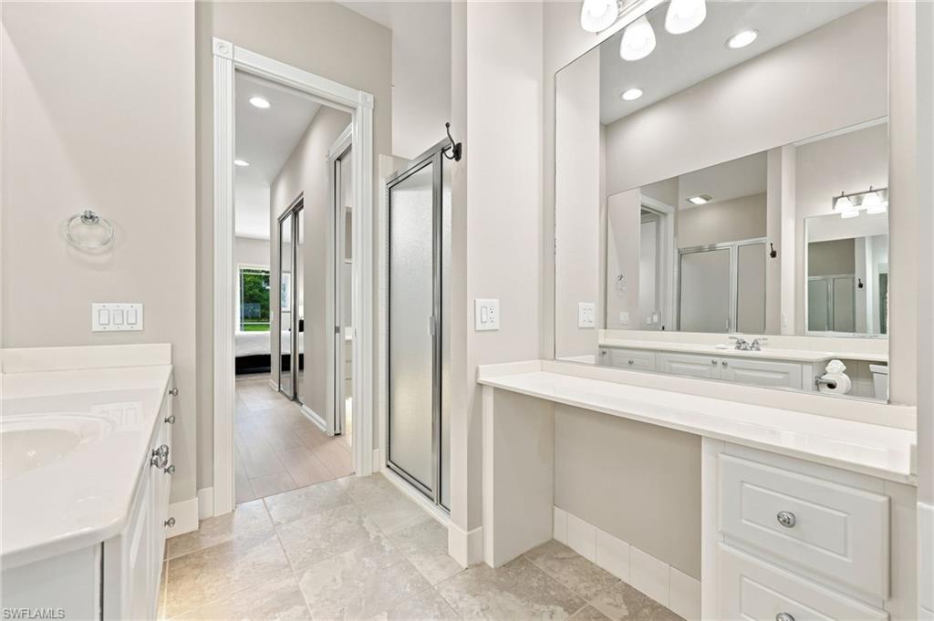 Master Bedroom with walk-in Shower