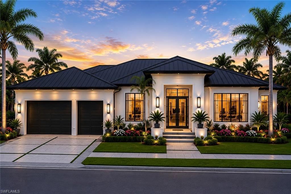 NEW CONSTRUCTION RENDERING of FRONT ONE STORY.  SECOND STORY AND RIGHT WING OF HOME NOT RENDERED.