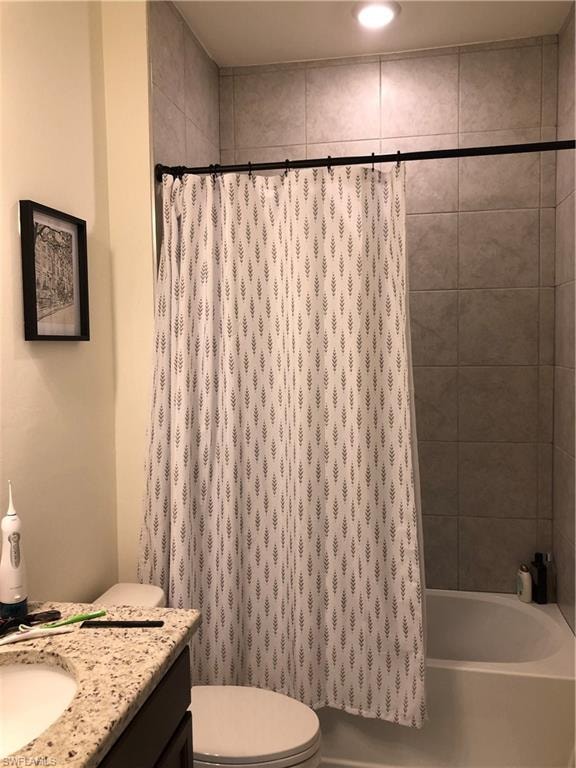 Bathroom featuring a shower/tub combination with subway tile surround, recessed lighting, and a white porcelain tub