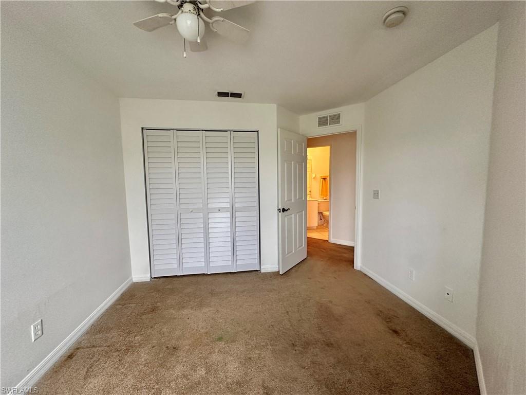 View of Third Bedroom and Closetry