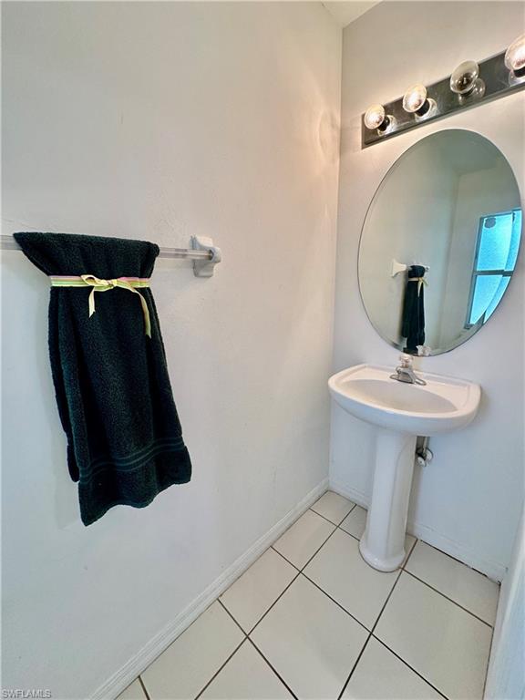 Half Bath Mirror/Sink