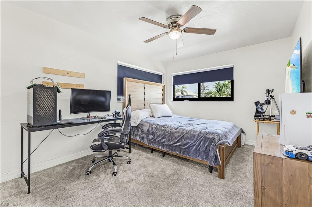 Bedroom #3 with carpet and Terrazo floors beneath if preferred