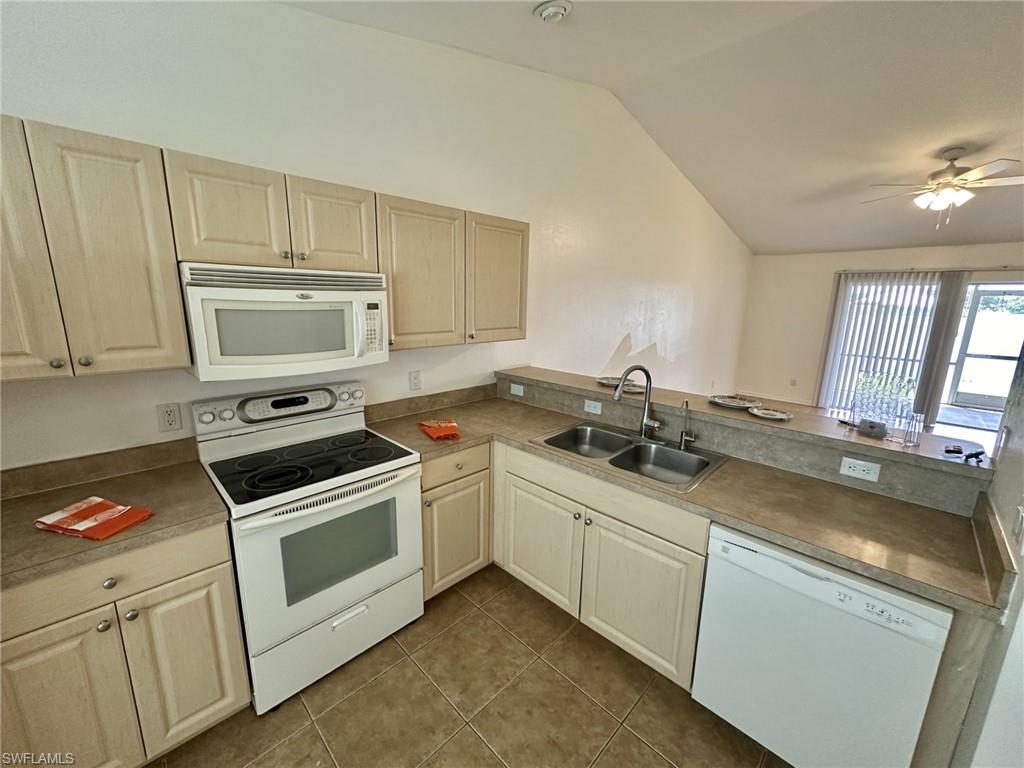 2306 Kitchen with almond applicance package