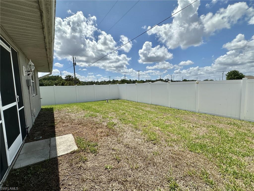 2308 yard from SW corner