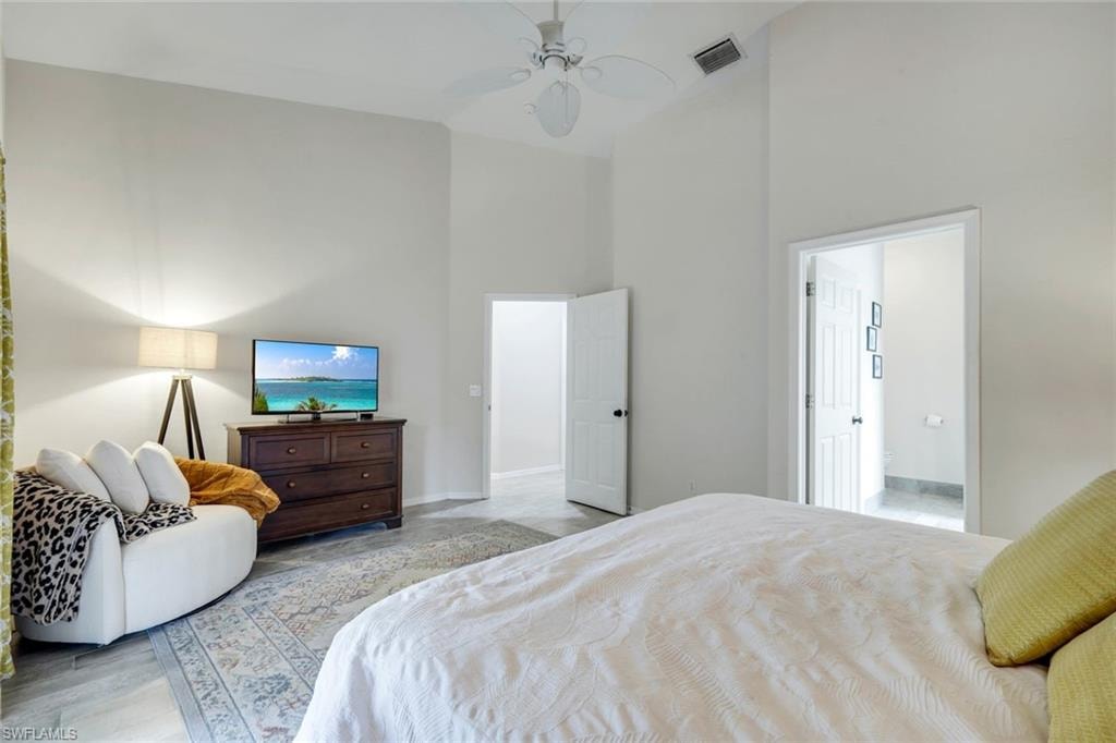 Primary suite will be your retreat at day's end.