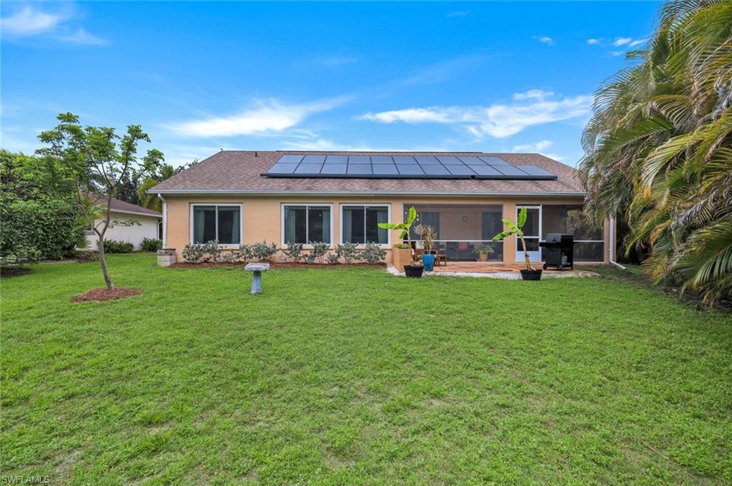 PLENTY of room for a pool in this backyard...