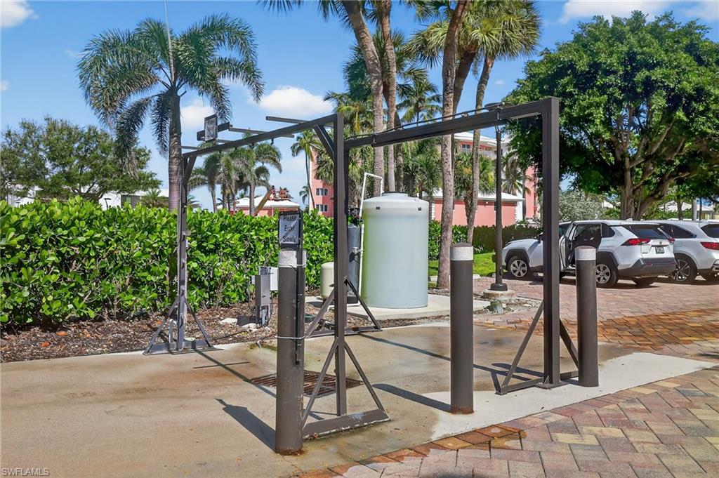 Car wash area