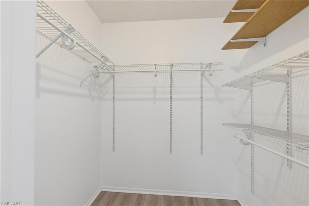 Large walk in closet